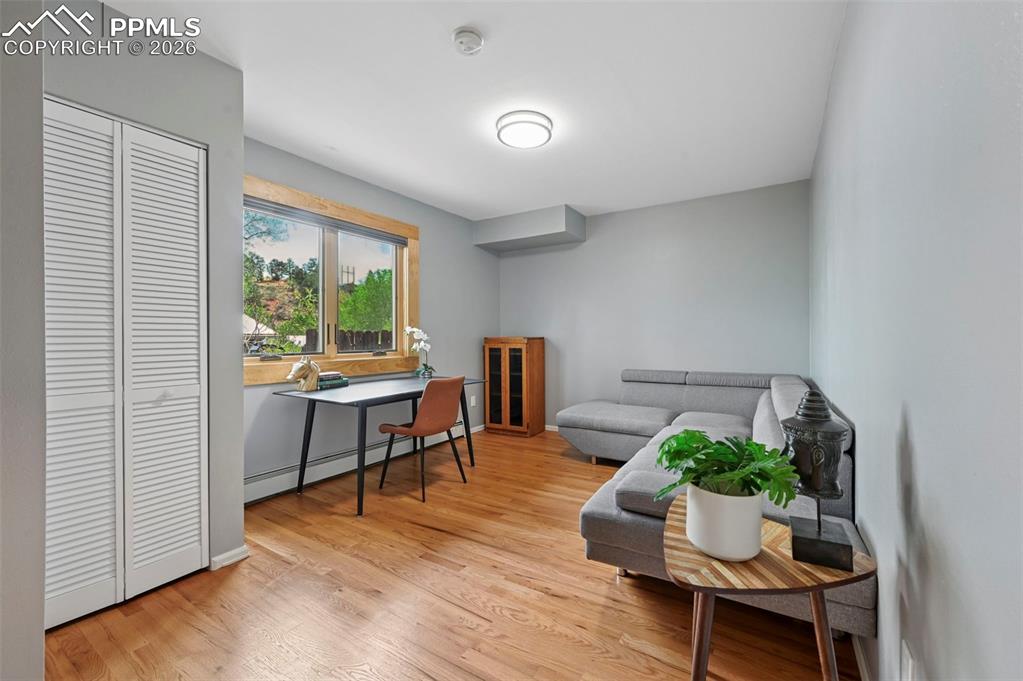 Image 12 of 40: main level bedroom