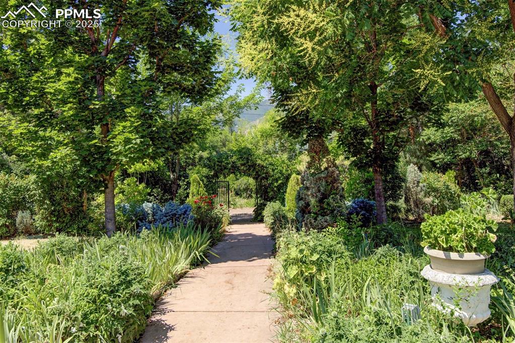 Image 37 of 45: Parisian Garden: Entrance