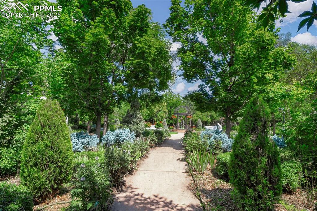Image 42 of 45: Parisian Garden: Entrance Path