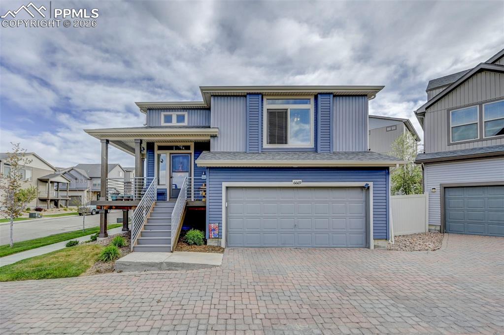 Caption: Front of Structure