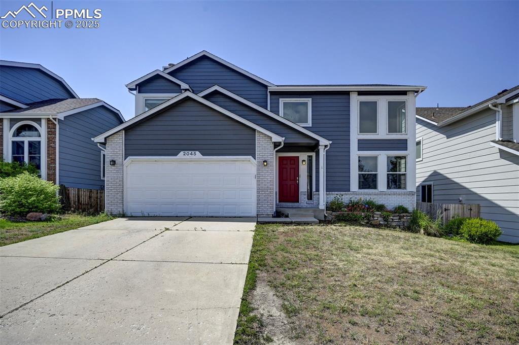 Caption: Front of Structure