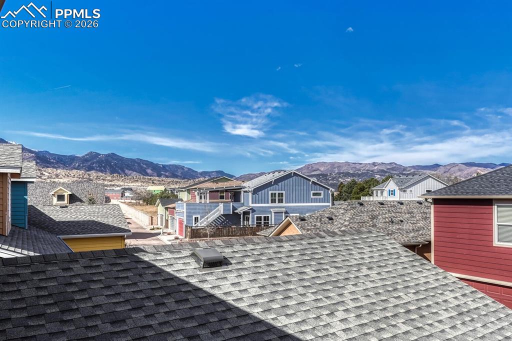 Image 26 of 50: Mountain view from primary bedroom