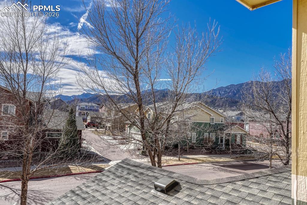 Image 31 of 50: Mountain view from seond bedroom