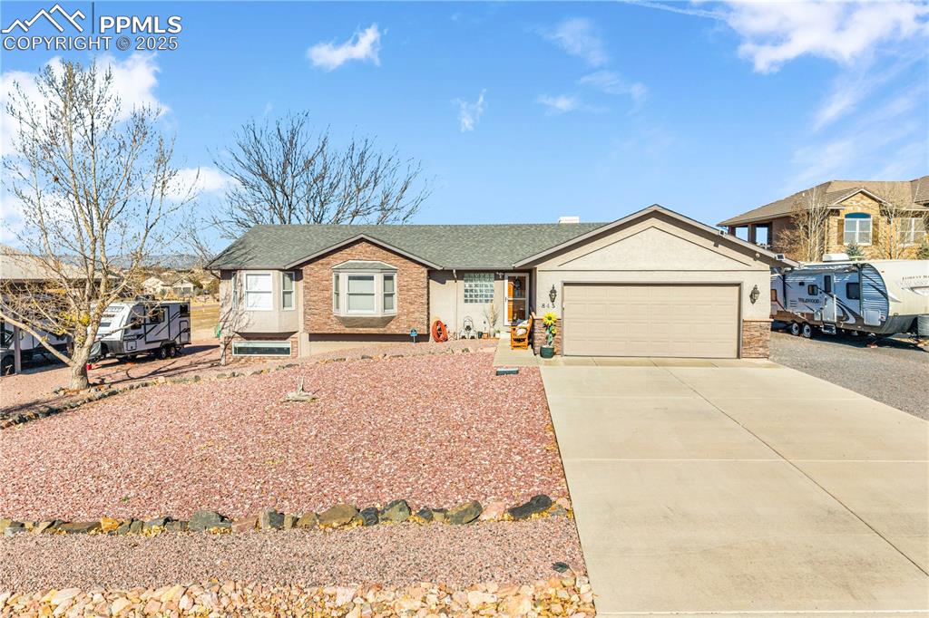 Caption: Front of Structure