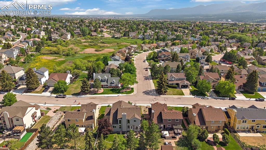 Image 45 of 47: Aerial overview of property