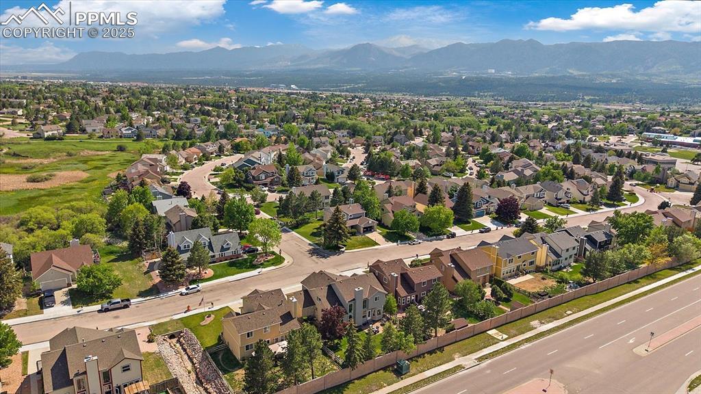 Image 46 of 47: Aerial overview of property
