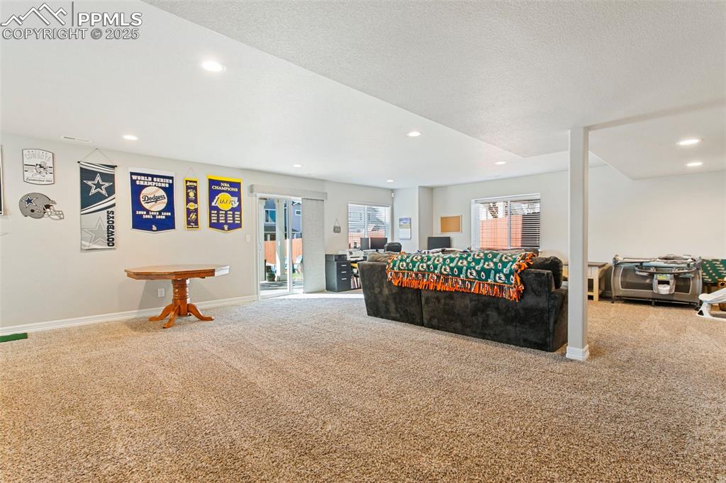 Image 26 of 42: Basement Family Room