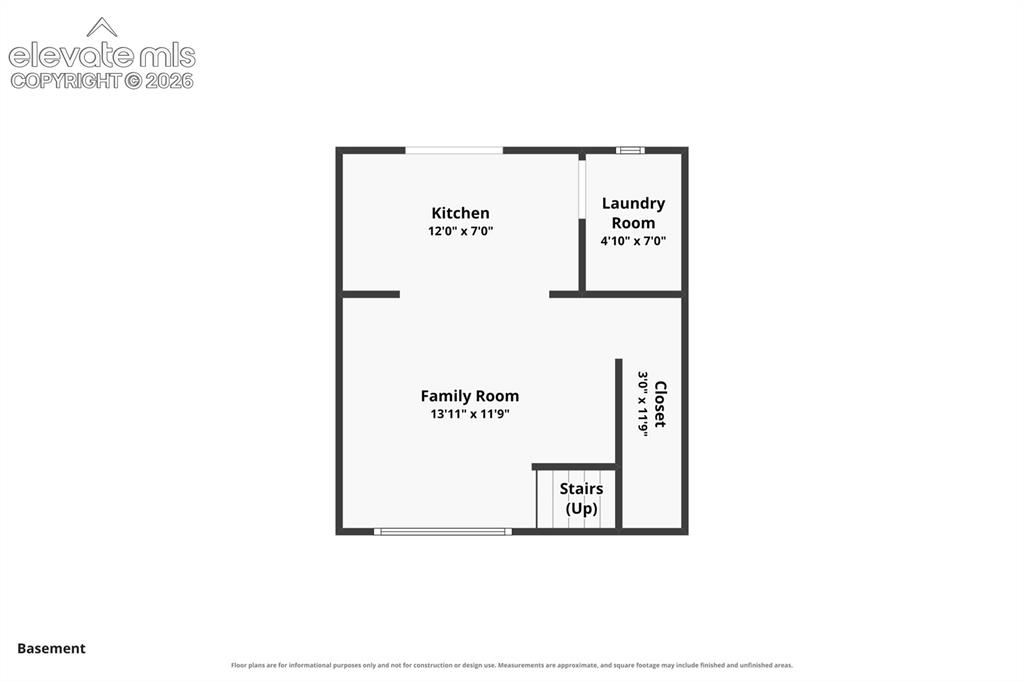 Image 31 of 31: Lower Level Main Living Area, Kitchen, Dining Living Room and Laundry