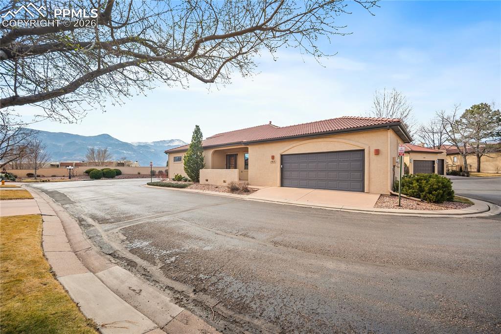 Image 1 of 44: Pikes Peak and Mountain Range View