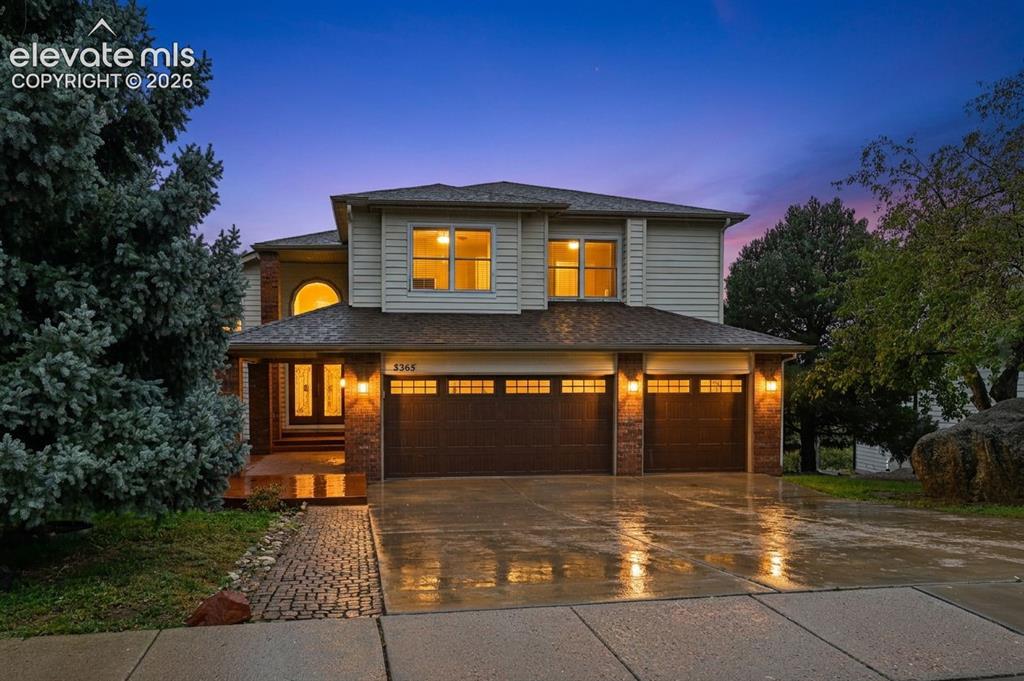 Caption: A beautiful home in a serene setting! 