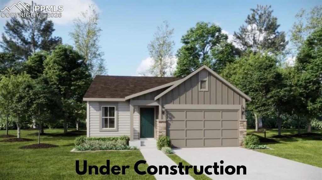 Caption: Front of Structure