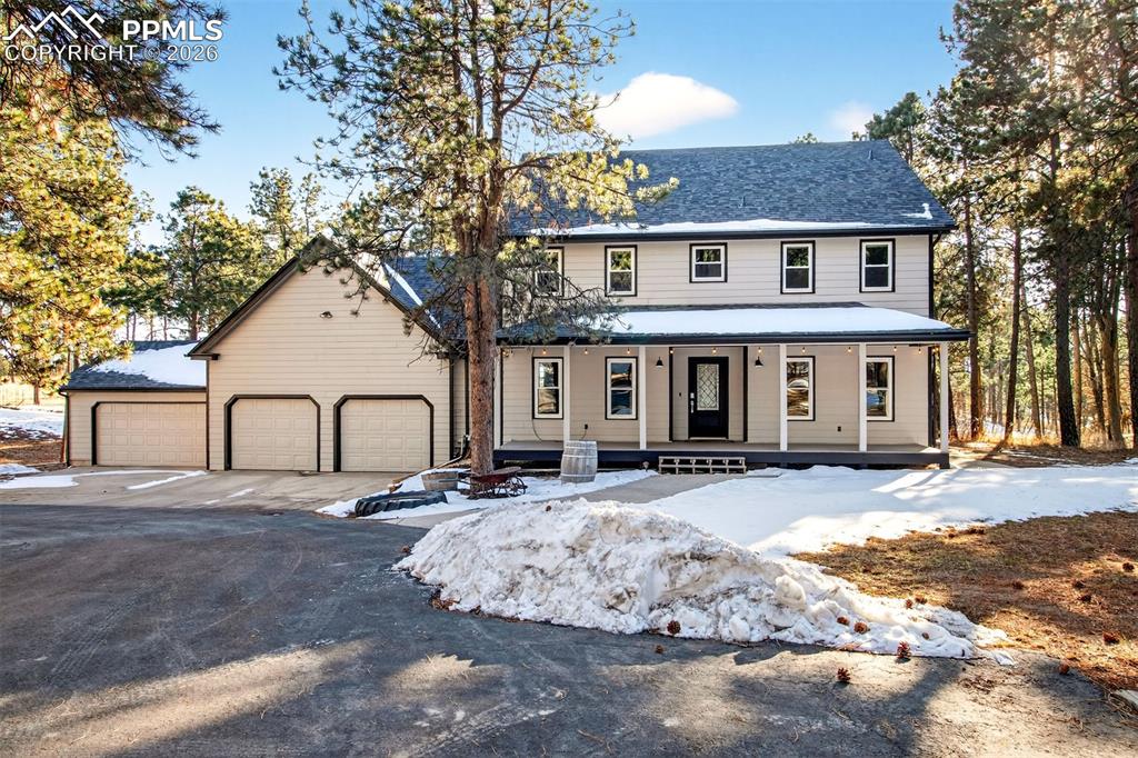 Caption: Front of Structure