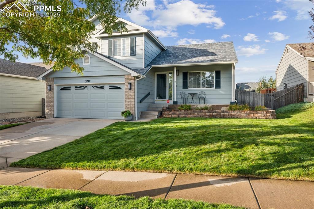 Caption: Front of Structure