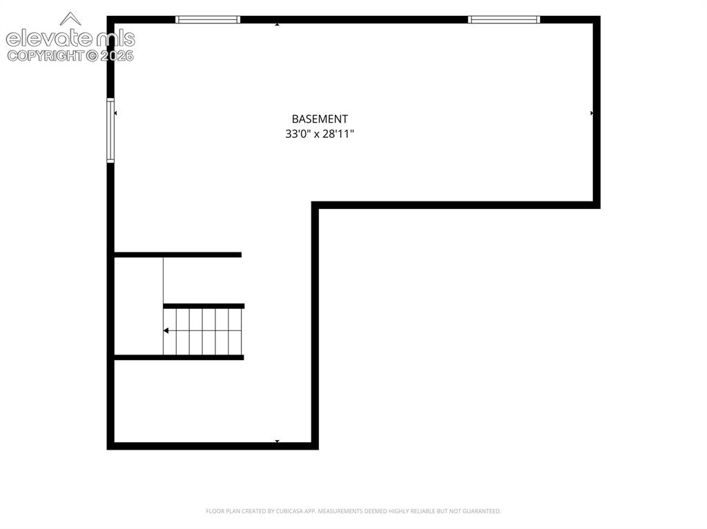 Image 49 of 50: Floor plan-Basement, w/ Dimensions