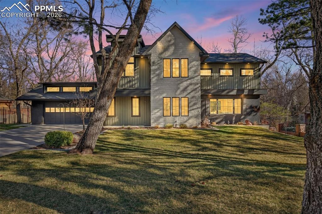 Caption: Front of Structure