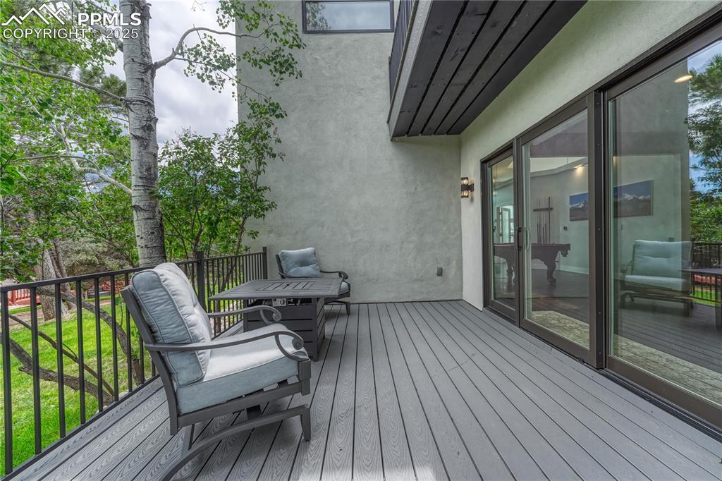 Image 14 of 47: View of lower level deck
