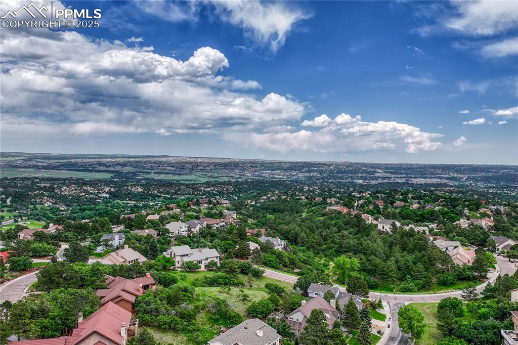 Image 17 of 47: Aerial view of residential area