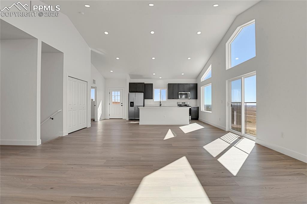 Image 12 of 29: This image shows the same model with alternate finishes. Actual home is cur