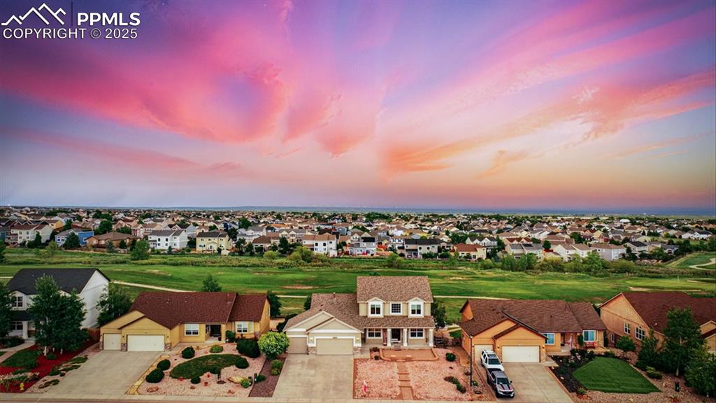 Image 2 of 50: This stunning 2-story home backs directly onto the 4th fairway, offering br