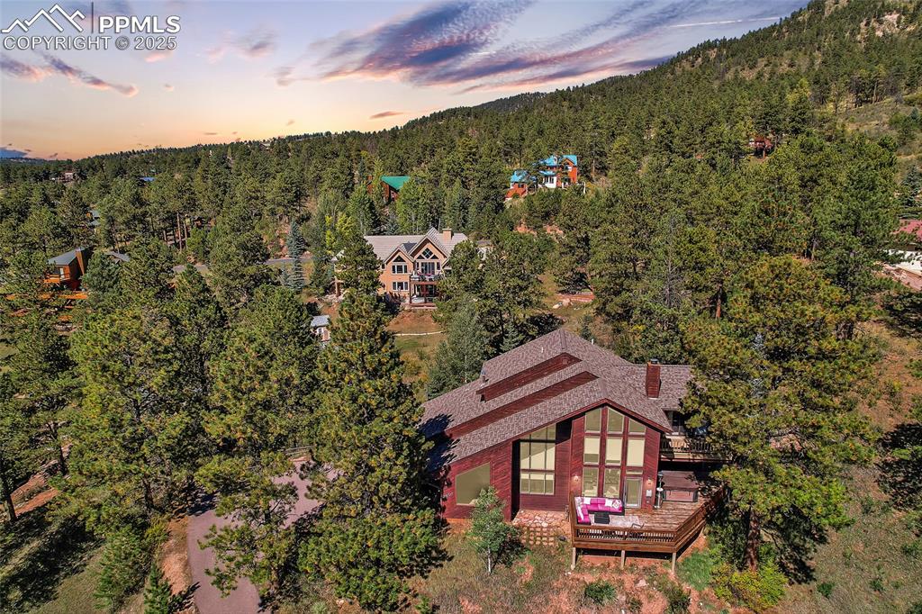 Image 38 of 39: Aerial View, Multiple Decks, Awesome Views,