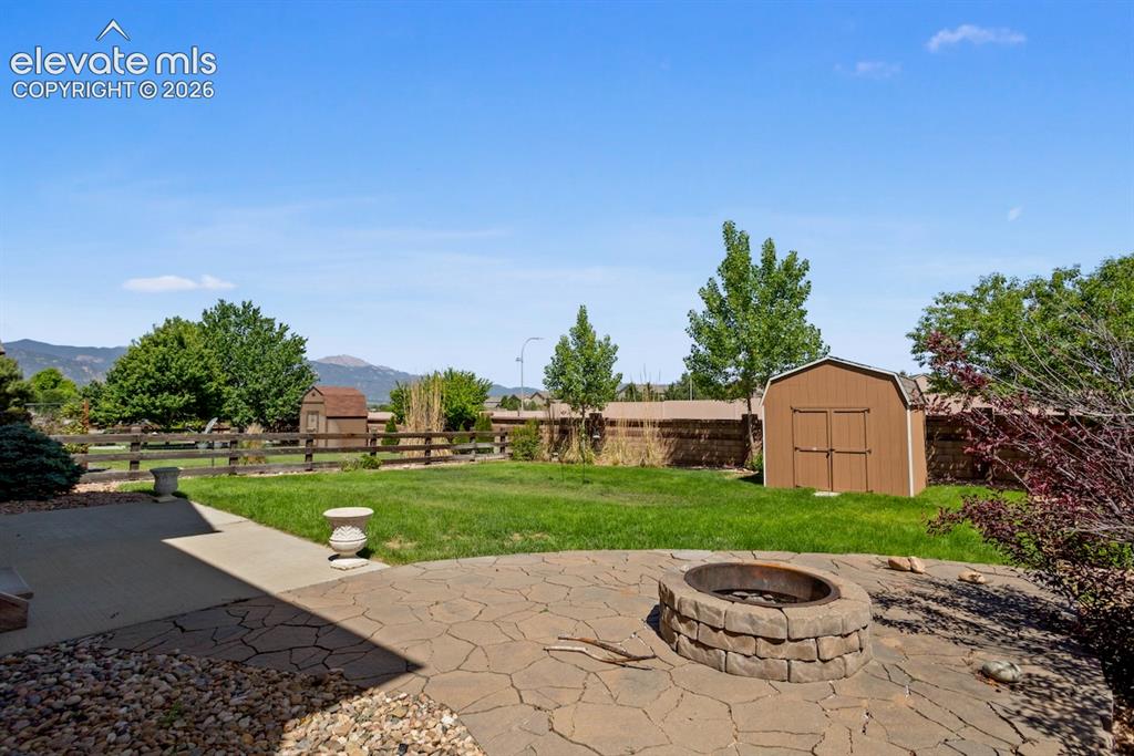 Image 24 of 27: Fire pit area