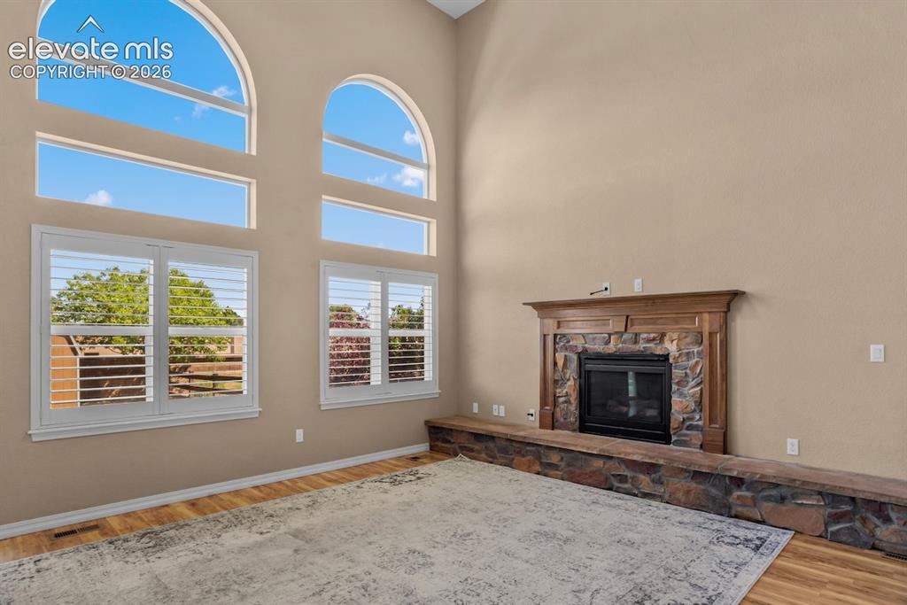 Image 7 of 27: 2-Story Living Room