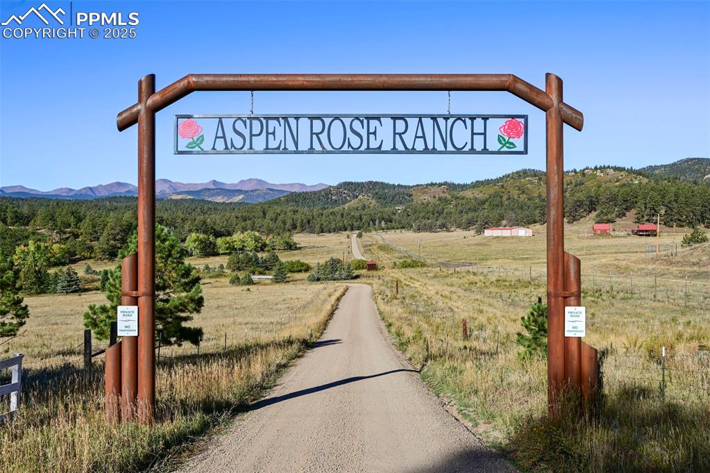 Image 50 of 50: View of road with a mountain view and a rural view