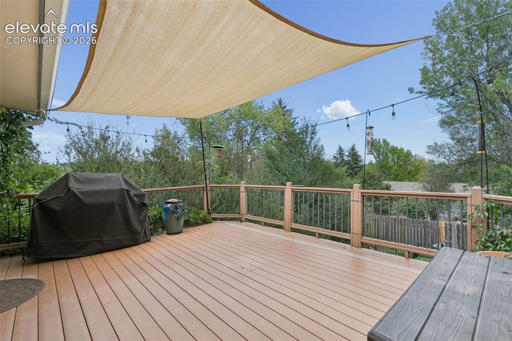 Image 48 of 48: Large deck for parties!