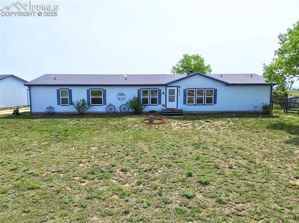 Image 47 of 48: View of ranch-style home