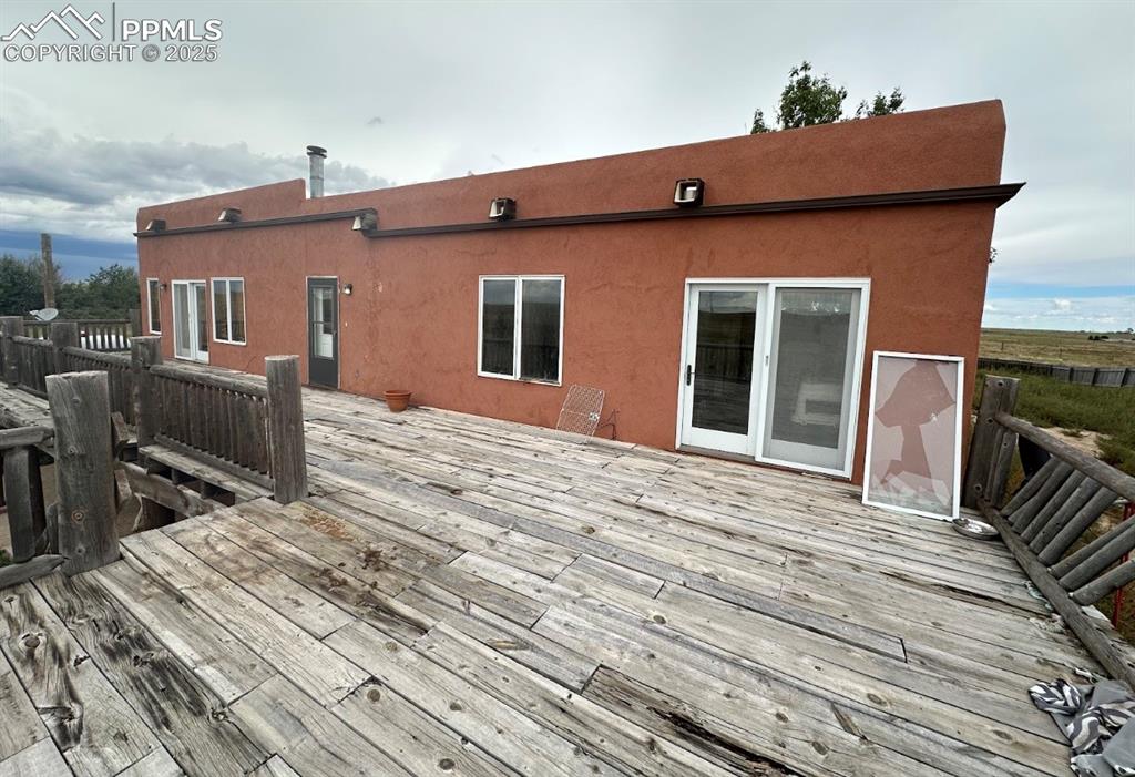 Image 33 of 36: View of wooden deck