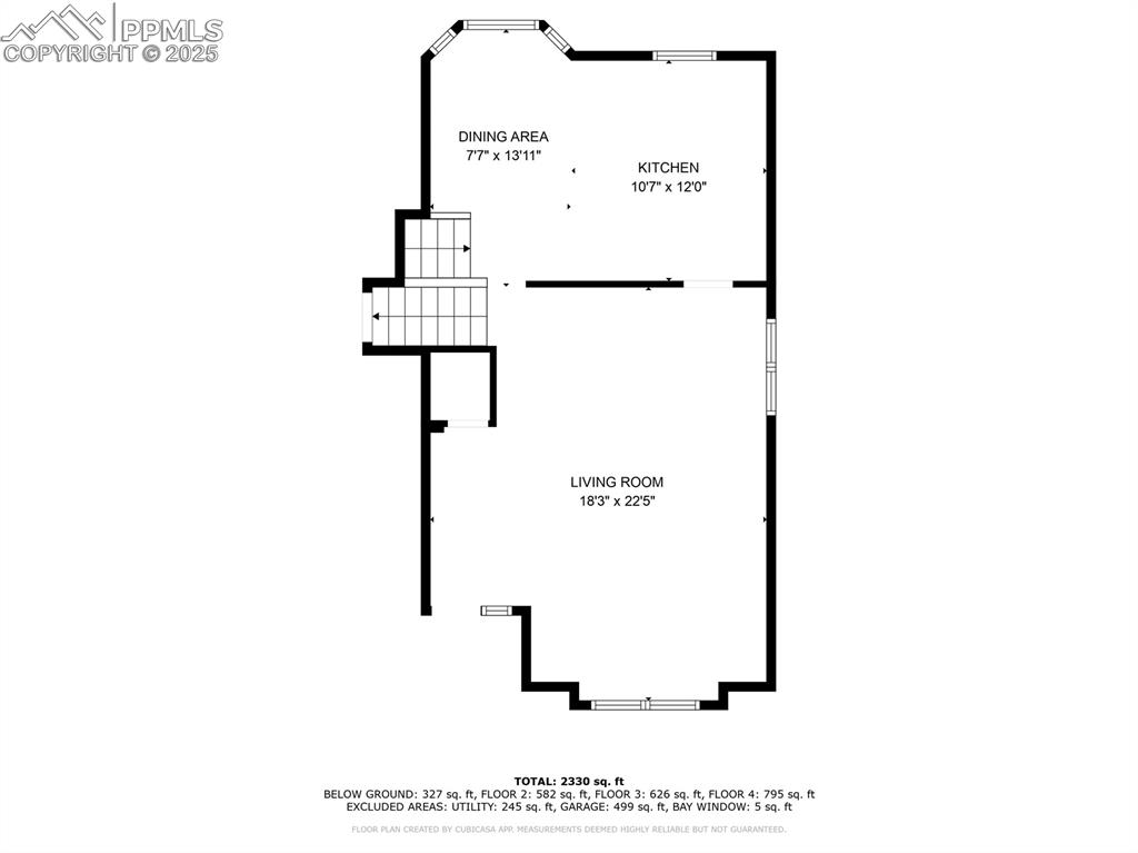 Image 33 of 42: Main level Floorplan