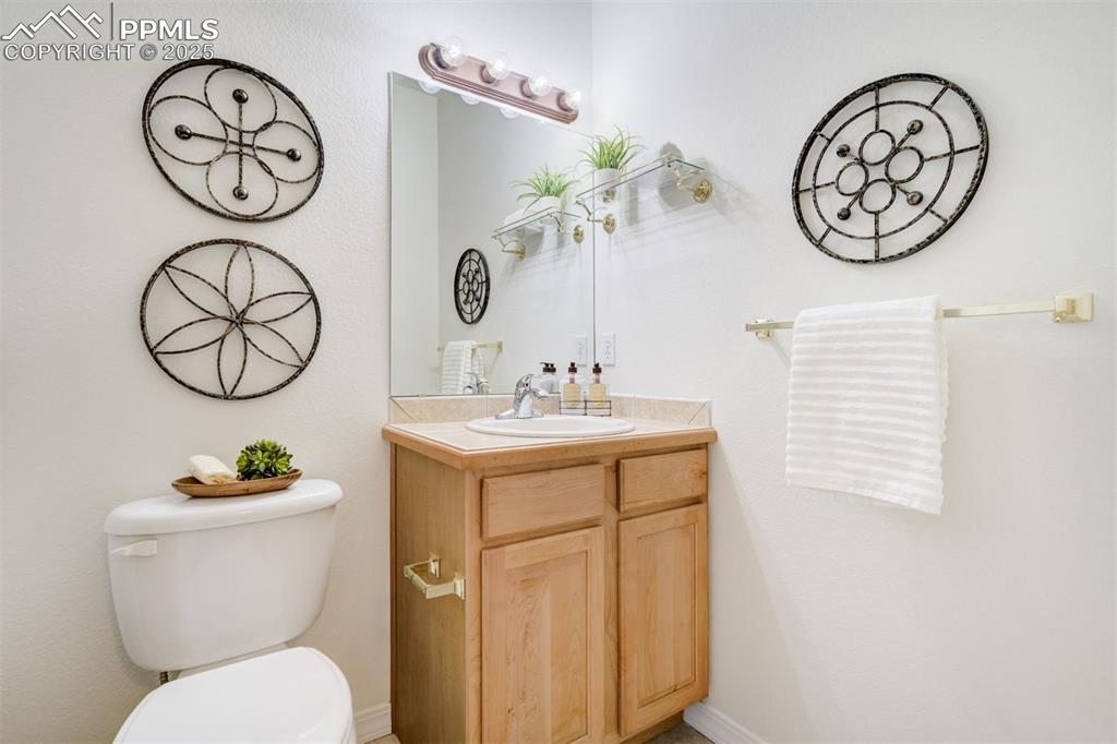 Image 42 of 50: This is the 3/4 bath on the main level.