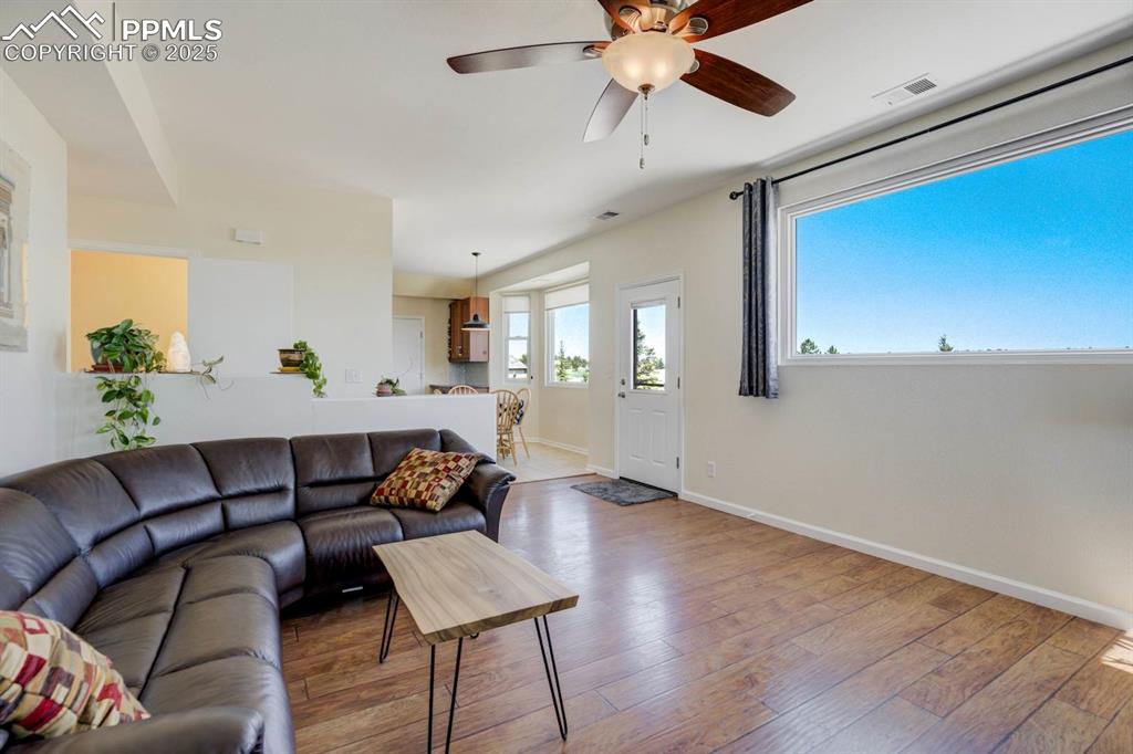 Image 18 of 50: Living room with lots of natural light