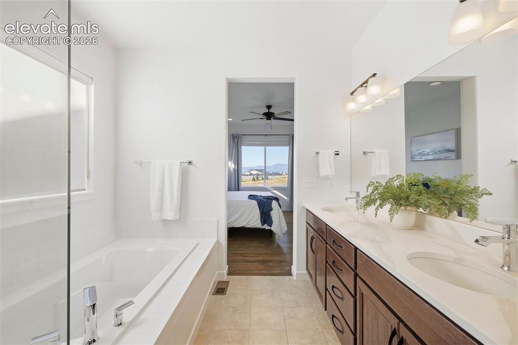 Image 20 of 46: The secret to happy relationships: double vanities. Not sharing? Even bette