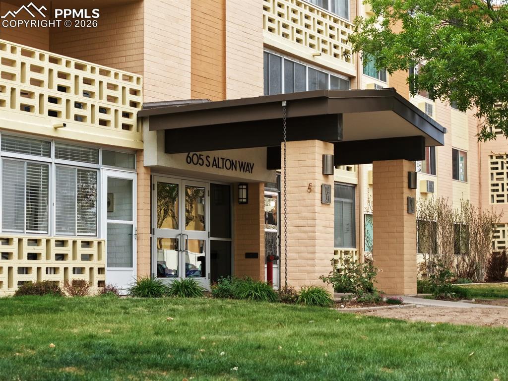 Image 5 of 42: The Secured Entrance has your mail and announcements as you enter with an e