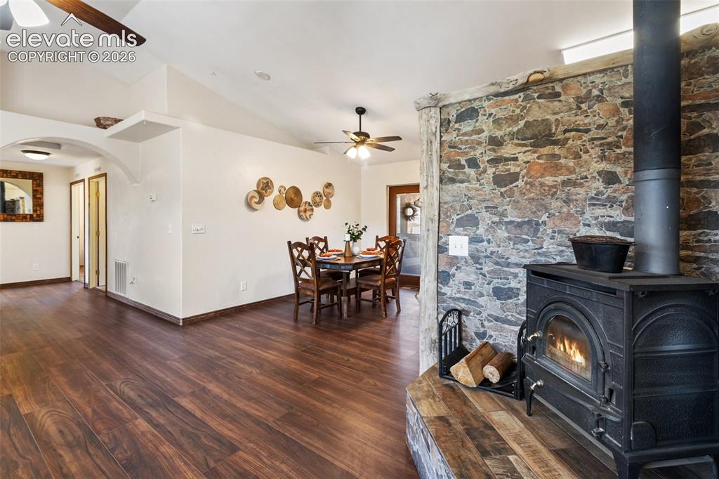 Image 12 of 48: Fireplace