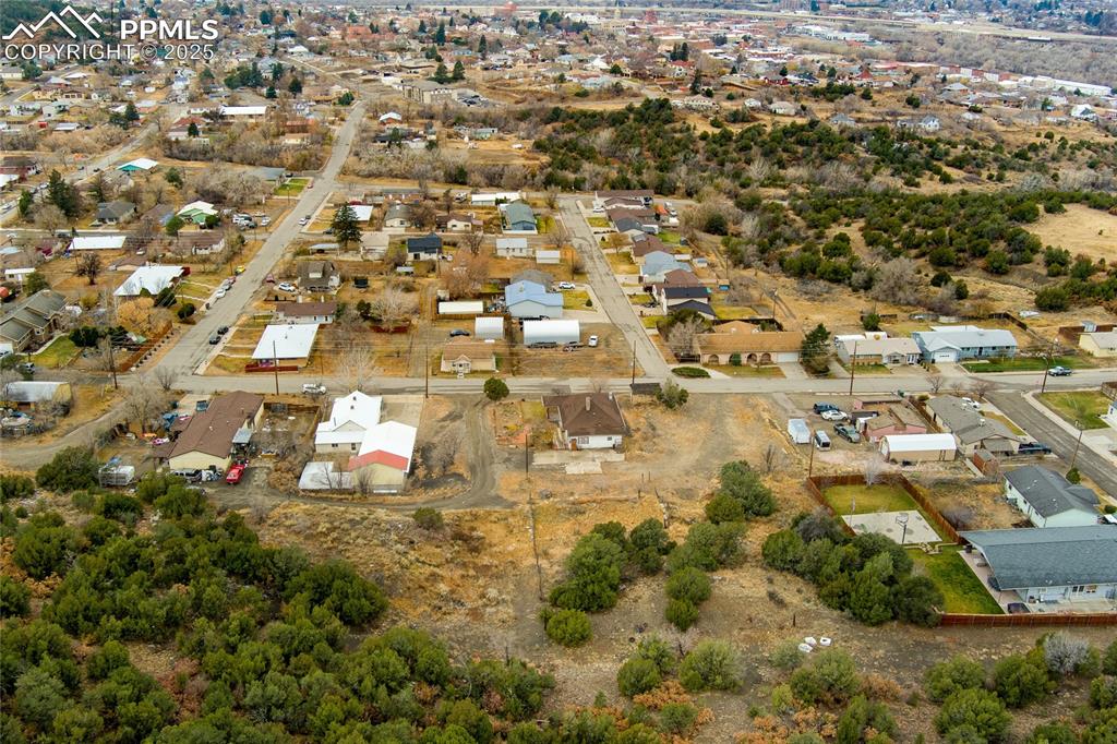 Image 28 of 30: Aerial view of property
