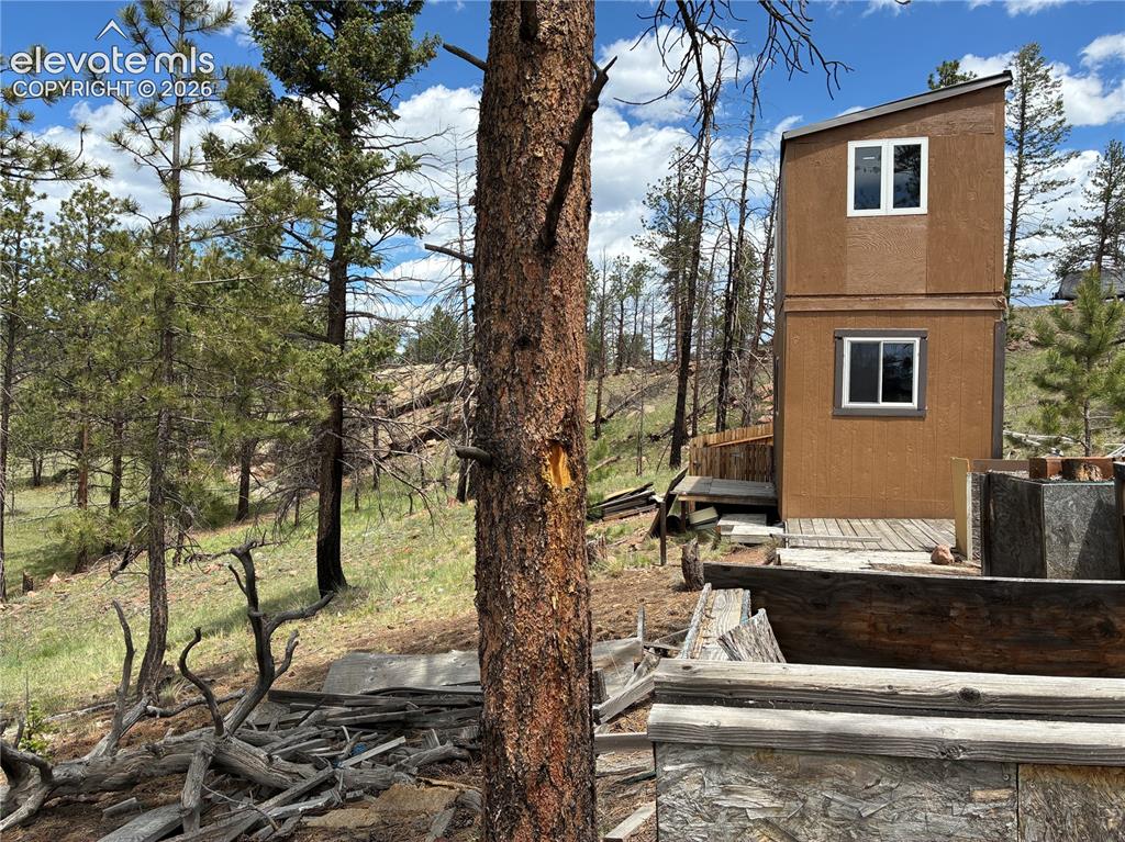 Image 13 of 30: campsite area, looking toward the road