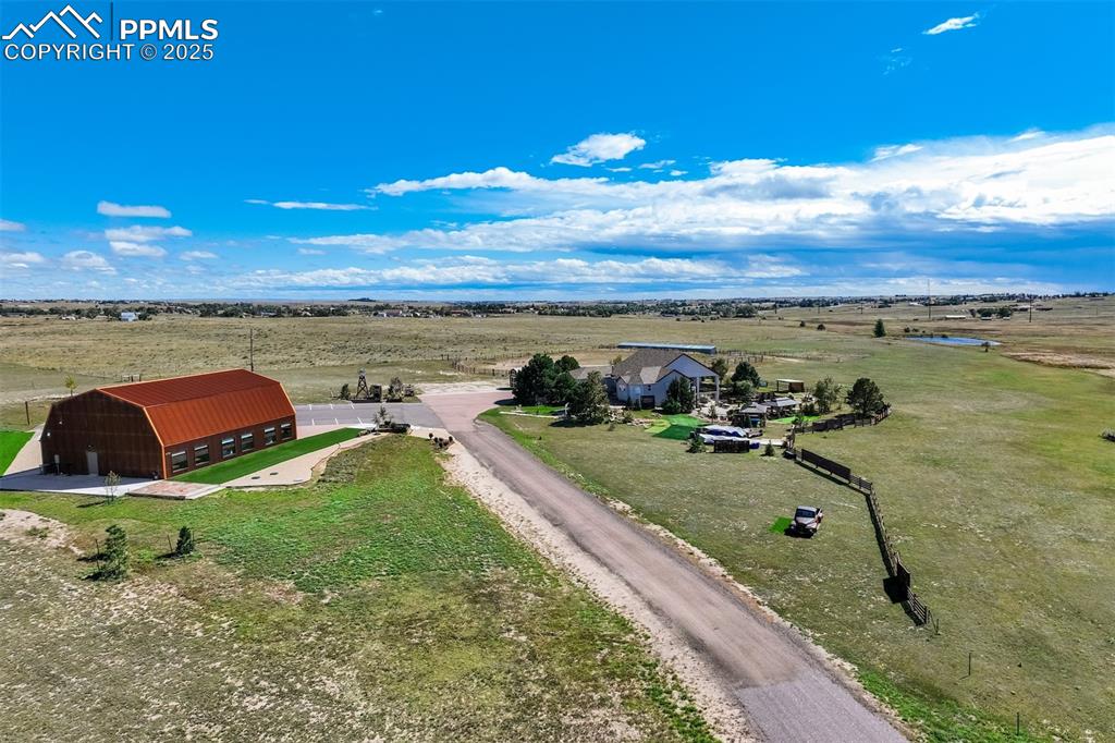 Caption: Overview of rural landscape