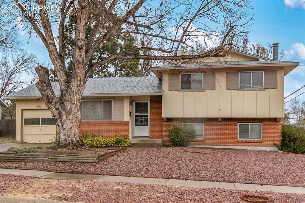 Caption: Front of Structure