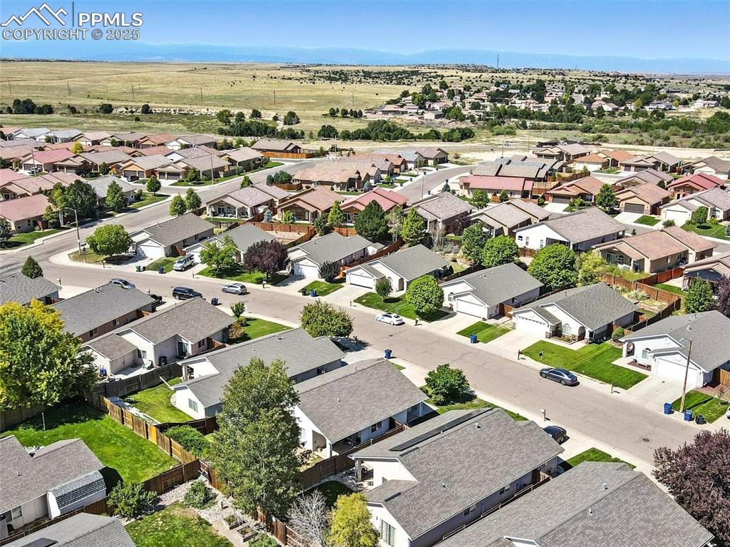 Image 11 of 38: aerial view - mountain range in distance