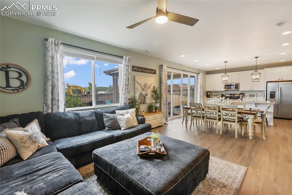 Image 11 of 48: Lvp Flooring Throughout Beautiful Open Concept