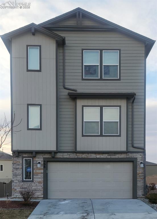 Caption: Front of Structure