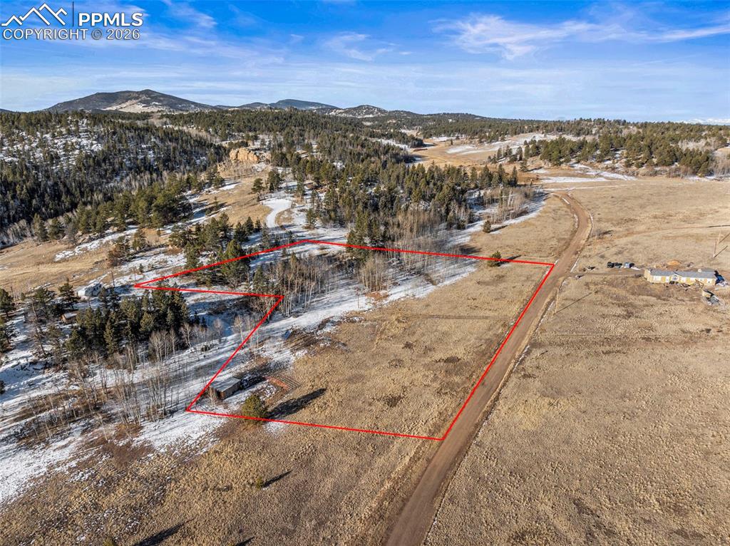 Image 2 of 25: Aerial overview of property