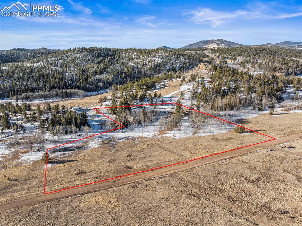Image 3 of 25: View of property location featuring property boundaries highlighted and a m