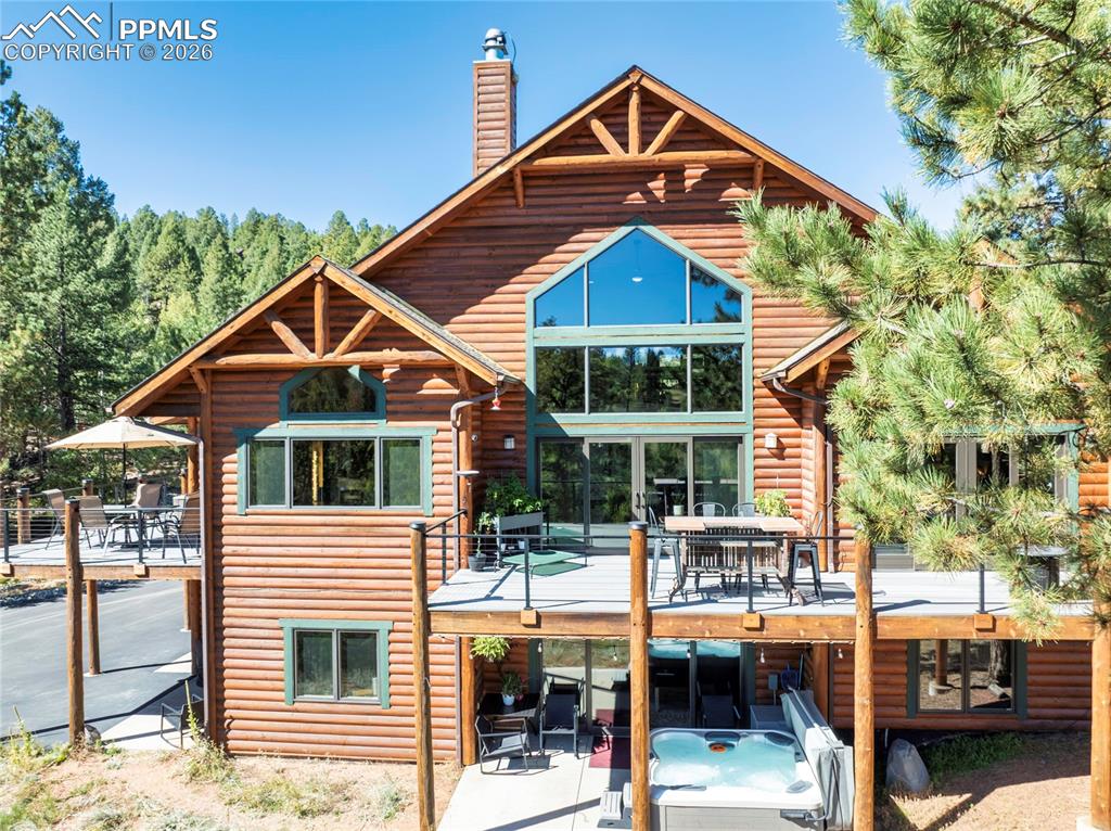Image 2 of 31: This one has it all!  Mountain cabin feel, multiple decks to enhance outdoo