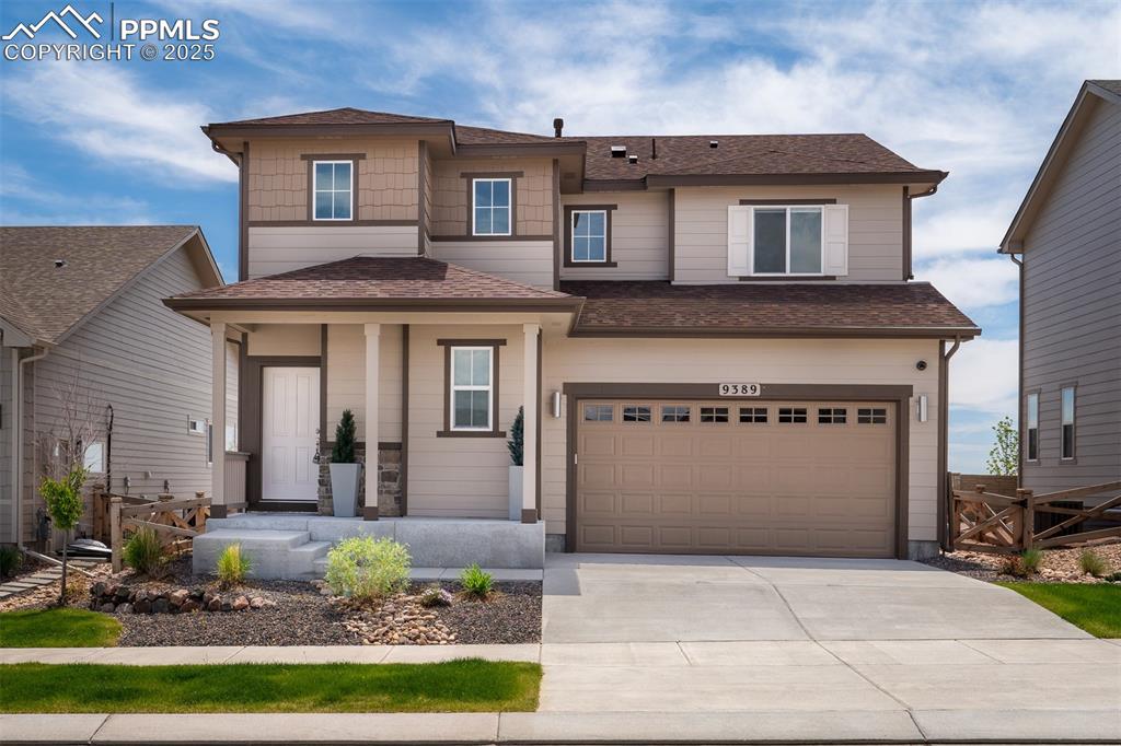 Caption: Front of Structure