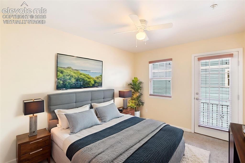 Image 21 of 34: Virtually Staged bedroom