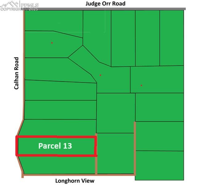 Image 7 of 24: Property lines are approximate & not a survey. Recent survey available.