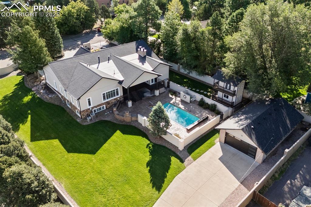 Caption: Aerial View